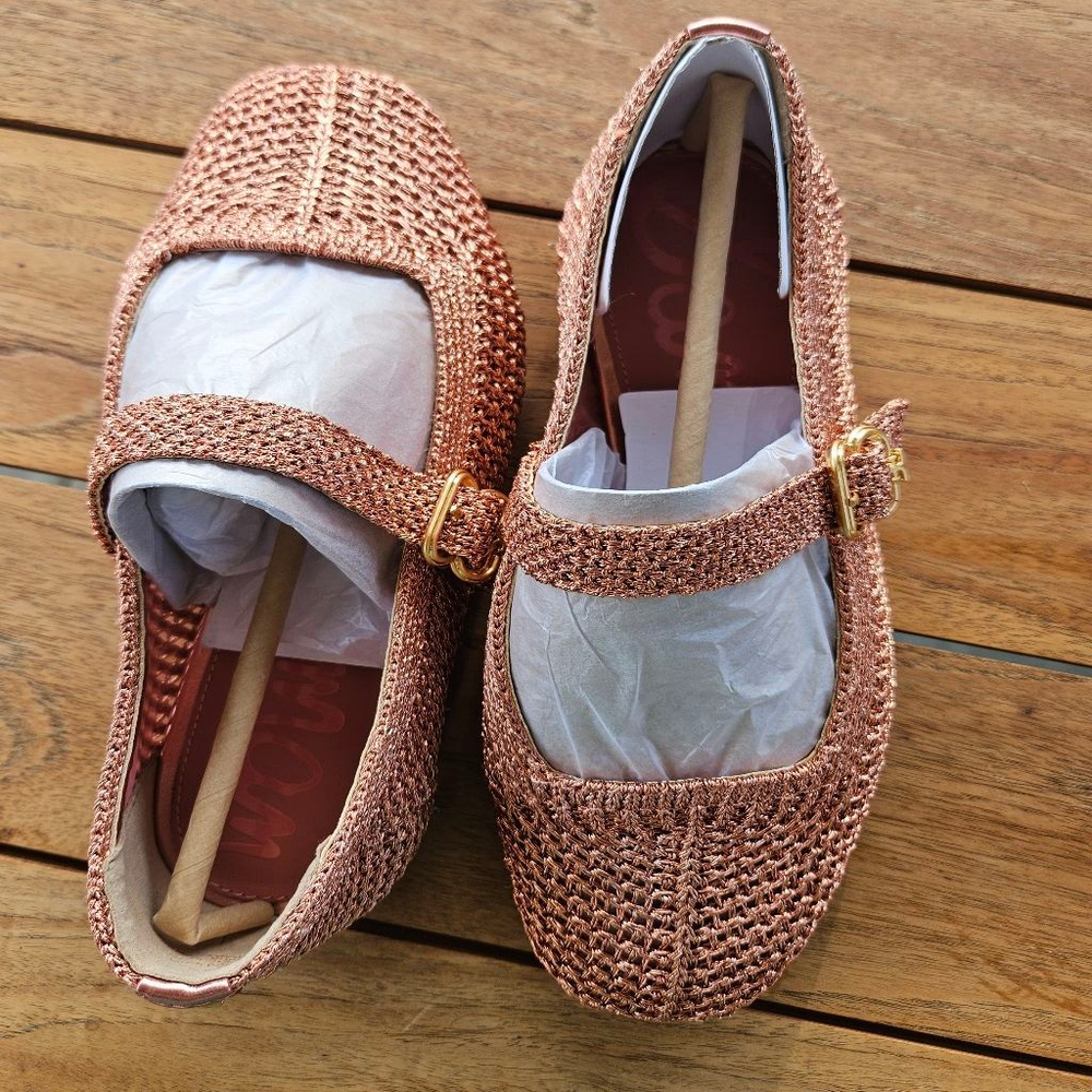 Sam Edelman Michaela Knit Mary Jane Flat Size 9 - Picture 2 of 6